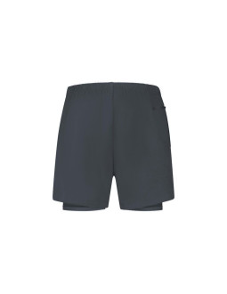 Rogelli spodenki męskie 2w1 essential szare 2xl 2