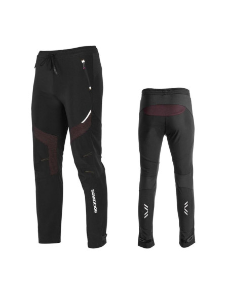 Rockbros długie spodnie sportowe zimowe ypk007 xl