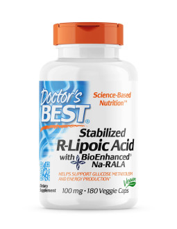R-Lipoic Acid 100 Mcg With Bioenhanced Na-Rala (180 Kaps.)