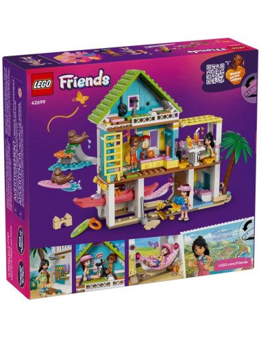 Lego friends 42699 domek na plaży i foki