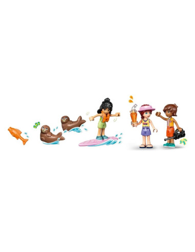 Lego friends 42699 domek na plaży i foki