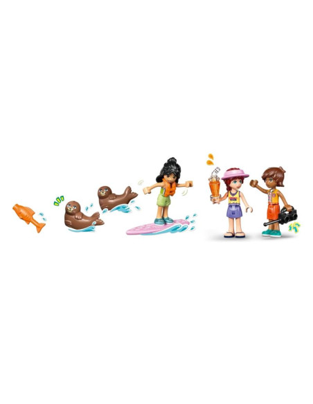 Lego friends 42699 domek na plaży i foki