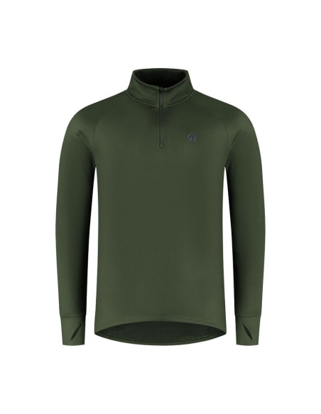 Rogelli bluza do biegania essential zielona l