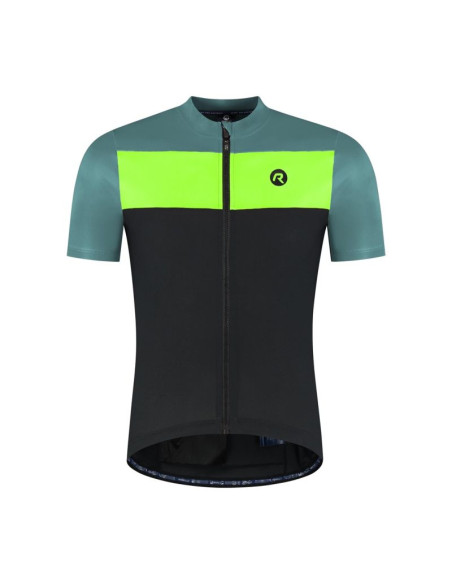 Rogelli koszulka core block czar-tur-żółta 4xl