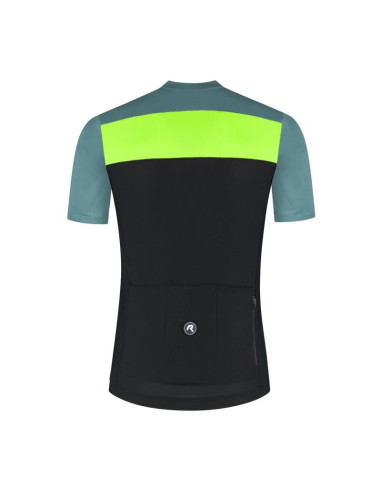 Rogelli koszulka core block czar-tur-żółta m