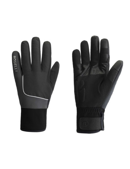 Rogelli rękawiczki zimowe essential hivis cza s