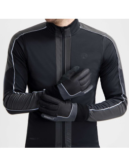 Rogelli rękawiczki zimowe essential hivis cza s 2