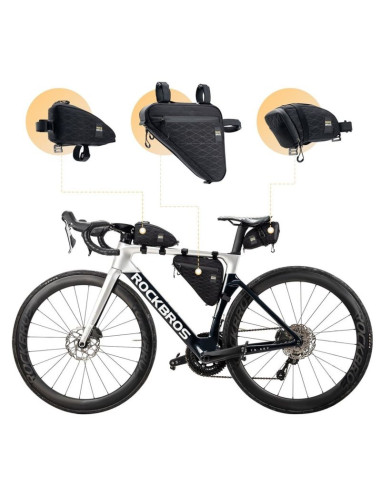 Rockbros torba rowerowa zestaw 3 sztuki