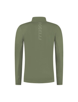 Rogelli bluza do biegania core zielona l 2