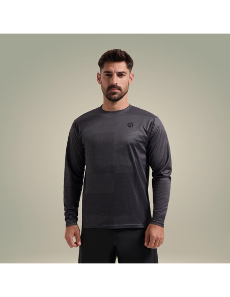 Rogelli koszulka dł.rękaw mtb advntr szara s