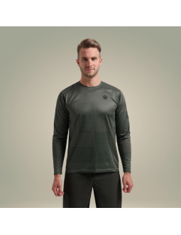 Rogelli koszulka dł.rękaw mtb advntr zielona 3xl 2