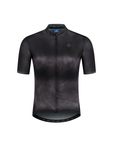 Rogelli koszulka męska tie dye czarno-szara m