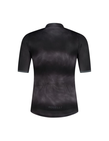 Rogelli koszulka męska tie dye czarno-szara m