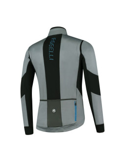 Rogelli kurtka zimowa brave szaro-niebieska xl 2