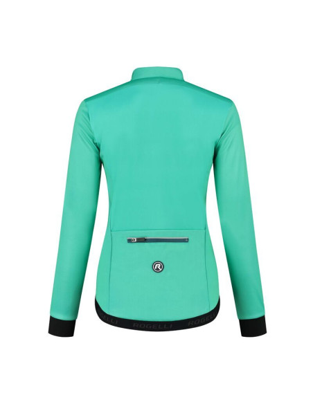 Rogelli kurtka zimowa damska pesara turkusowa s