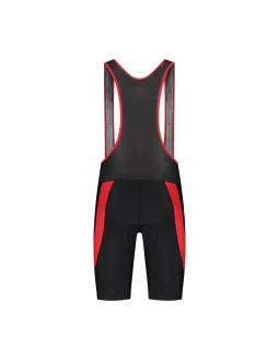 Rogelli spodenki na szelkach core czarno-czerw 3xl 2