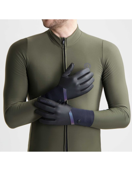 Rogelli rękawiczki zimowe distance czarne 3xl