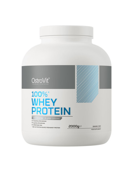 100% Whey Protein - Smak Ciasta Bananowego (2000 G)