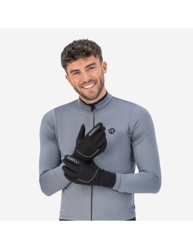 Rogelli rękawiczki zimowetocco czarne 3xl