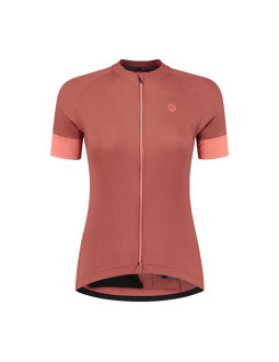 Rogelli koszulka damska modesta czerwono-koral xs