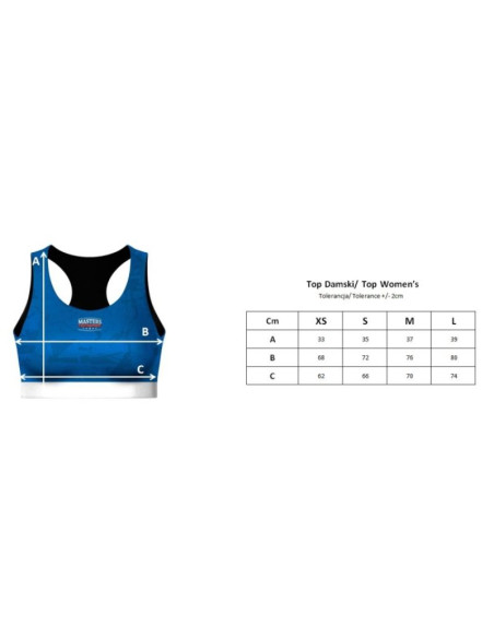 Top krótki masters "fight" (wako approved)