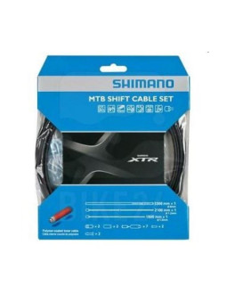 Shimano zestaw linek i pancerzy mtb polimer xtr
