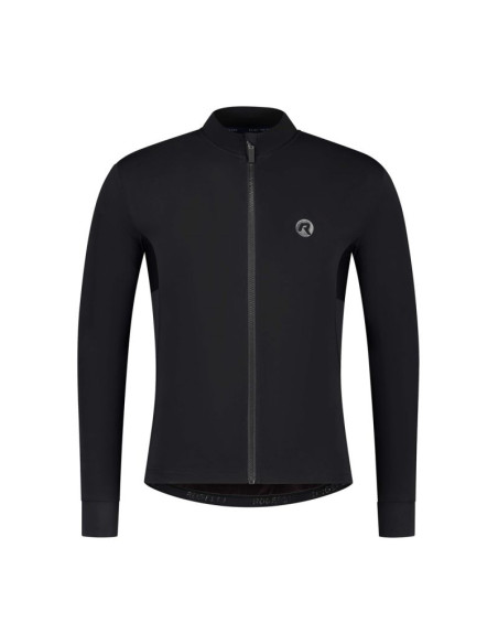 Rogelli koszulka dł. rękaw distance czarna l