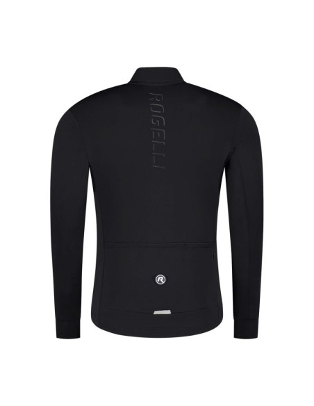 Rogelli koszulka dł. rękaw distance czarna xl