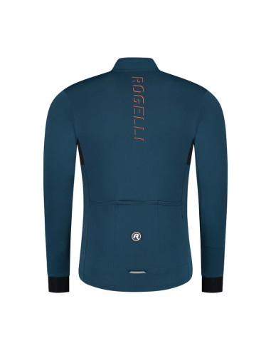 Rogelli koszulka dł. rękaw distance niebieska l