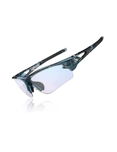 Rockbros okulary sportowe z fotochromem niebieskie