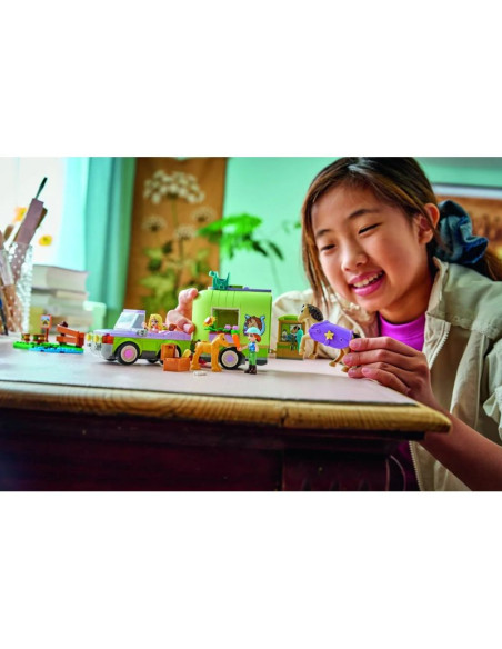 Lego friends 42695 przyczepa do przewozu źrebaków