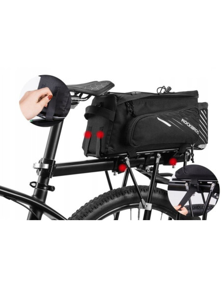 Rockbros torba na bagażnik a9-bk