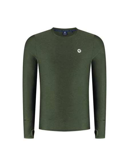 Rogelli t-shirt lm essential zielony 3xl