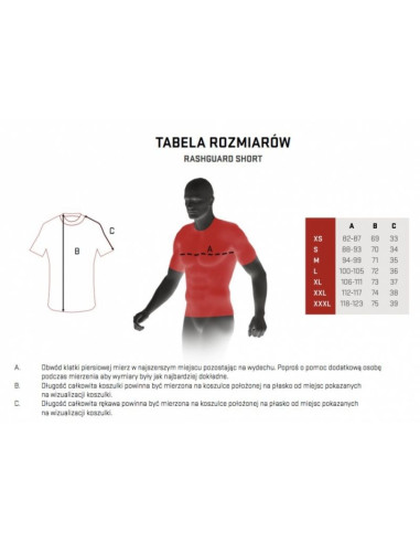 Rashguard sm krótki rękaw - rsg-sm