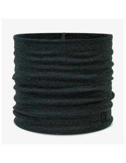 Bandana buff merino heavyweight neck warmer solid forest 2