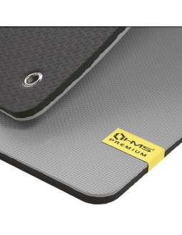 Mata fitness klubowa z otworami zielona hms premium mfk08 2