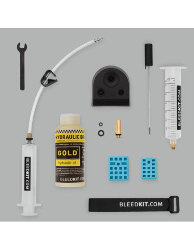 Zestaw do odpowietrzania premium road gold shimano