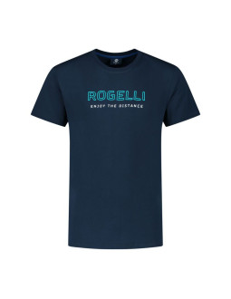 Rogelli t-shirt męski logo granatowy l