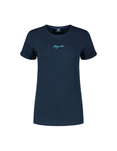 Rogelli t-shirt damski logo granatowy s