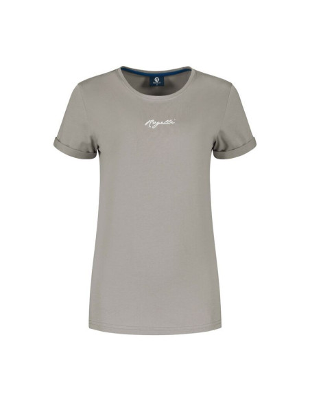 Rogelli t-shirt damski logo beżowy m