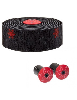 Supacaz owijka super sticky galaxy czarno czerw. 2