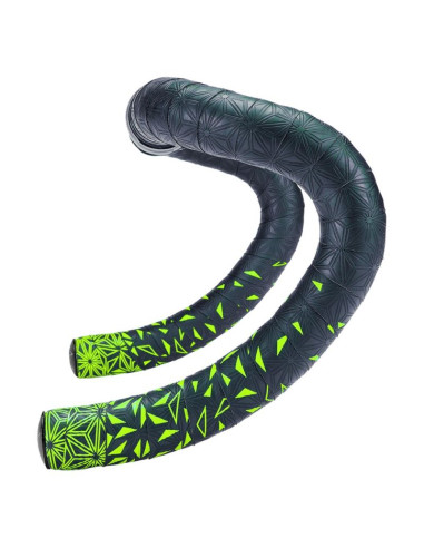 Supacaz owijka super sticky fadew czarno żółta