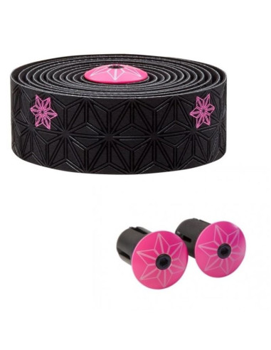 Supacaz owijka super sticky galaxy czarno różowy