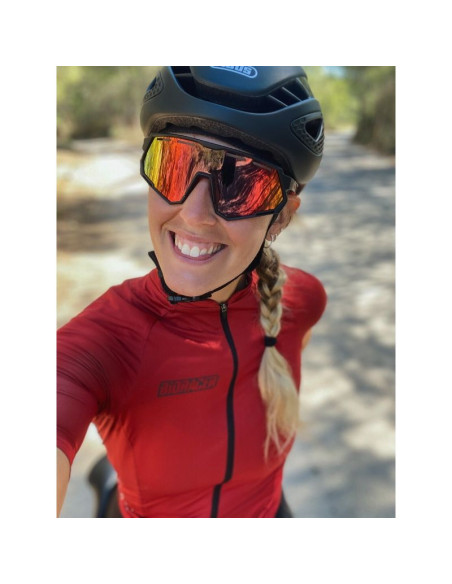 Rockbros okulary sportowe sp246 czarno-czerwone