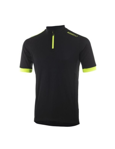 Rogelli koszulka perugia 2.0 czarna 7xl