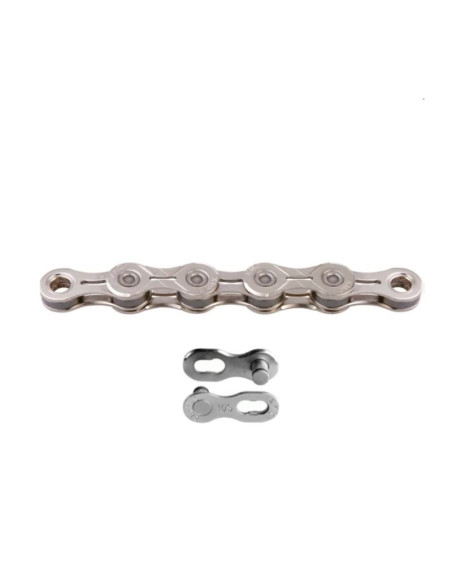 Kmc łańcuch x10 el 114 ogniw srebrny box