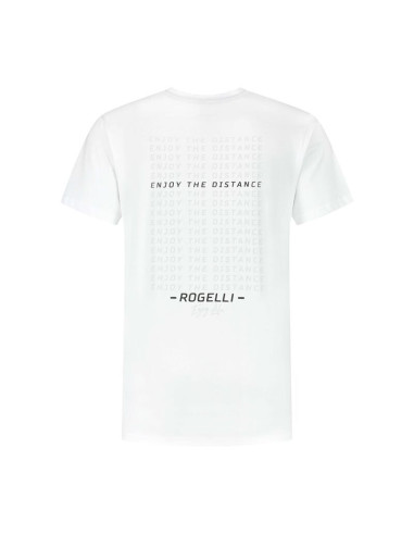 Rogelli t-shirt męski logo biały 2xl