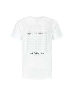 Rogelli t-shirt męski logo biały l 2