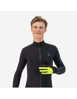 Rogelli rękawiczki zimowe core ii czarny-fluor s 2