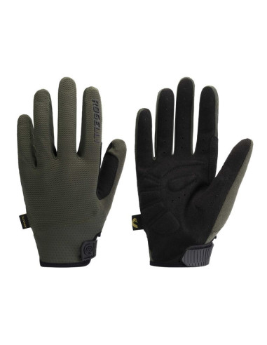 Rogelli rękawiczki mtb advntr gel zielone 2xl